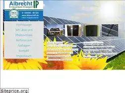Sites similar to albrechtip.de