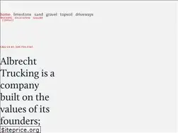Sites similar to albrechttrucking.com