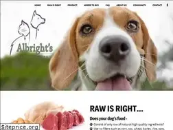 Sites similar to albrightsrawdogfood.com