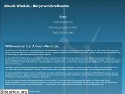 Sites similar to albuch-wind.de