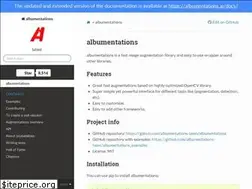 Sites similar to albumentations.readthedocs.io
