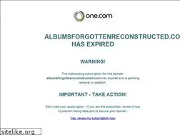 Sites similar to albumsforgottenreconstructed.com
