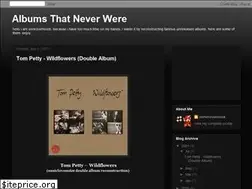 Sites similar to albumsthatneverwere.blogspot.com