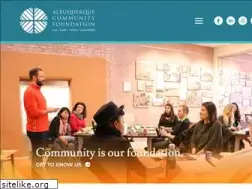 Sites similar to albuquerquefoundation.org