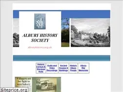 Sites similar to alburyhistory.org.uk
