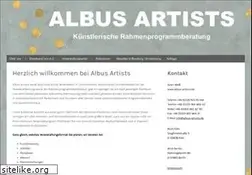 Sites similar to albus-artists.de