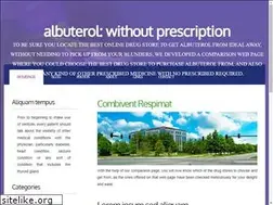 Sites similar to albuterola.online