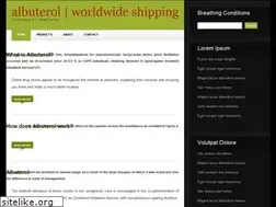 Sites similar to albuterolz.com