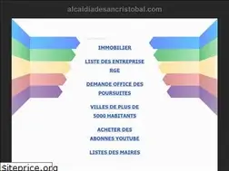 Sites similar to alcaldiadesancristobal.com