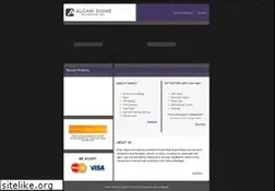 Sites similar to alcamsigns.com