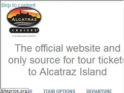 Sites similar to alcatrazcruises.com