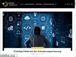 Sites similar to alcedoplatform.de