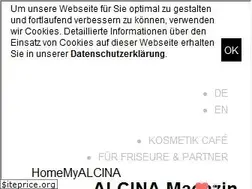 Sites similar to alcina.com