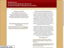 Sites similar to alcoharm.org