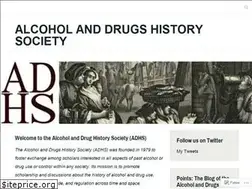 Sites similar to alcoholanddrugshistorysociety.org