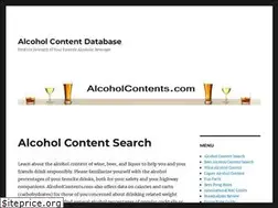 Sites similar to alcoholcontents.com