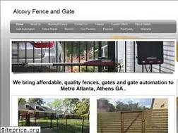 Sites similar to alcovyfence.com