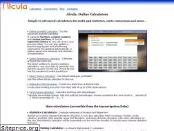 Sites similar to alcula.com