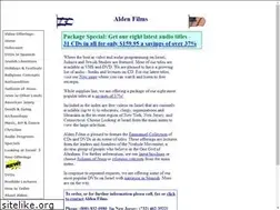 Sites similar to aldenfilms.com