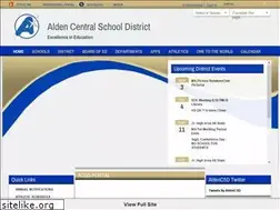 Sites similar to aldenschools.org