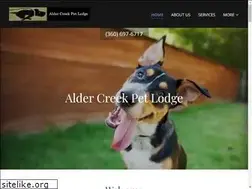 Sites similar to aldercreekpetlodge.com