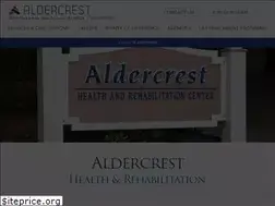 Sites similar to aldercrestskillednursing.com