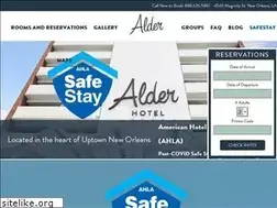 Sites similar to alderhotel.com