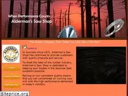 Sites similar to aldermanssawshop.com