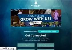 Sites similar to aldersgatechurch.com
