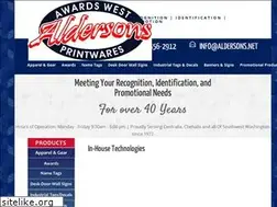 Sites similar to aldersons.net