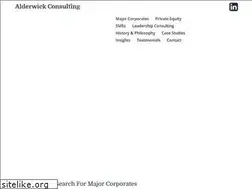 Sites similar to alderwick.com