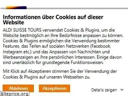 Sites similar to aldi-suisse-tours.ch