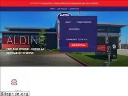 Sites similar to aldinefirerescue.com