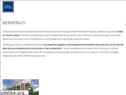 Sites similar to aldoconstruction.ca