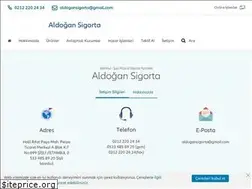 Sites similar to aldogansigorta.com