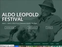 Sites similar to aldoleopoldfestival.com