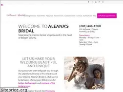 Sites similar to aleanasbridal.com