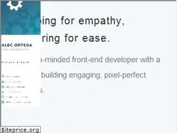 Sites similar to alecortega.com