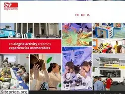 Sites similar to alegria-activity.com