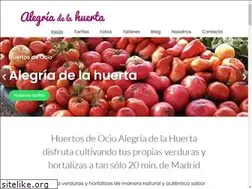 Sites similar to alegriadelahuerta.es