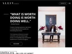 Sites similar to aleitevents.com