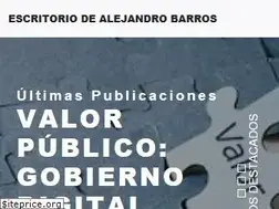 Sites similar to alejandrobarros.com
