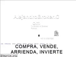 Sites similar to alejandrobroker.com