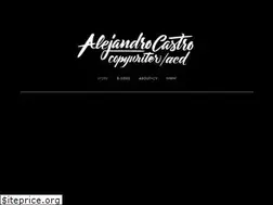 Sites similar to alejandrocastro.com