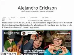 Sites similar to alejandroerickson.com