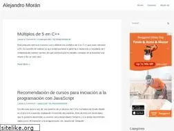 Sites similar to alejandromoran.com