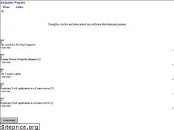 Sites similar to alejandronapoles.com