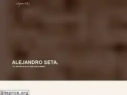 Sites similar to alejandroseta.com