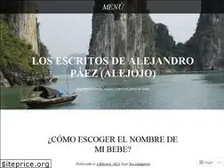 Sites similar to alejojo23.wordpress.com