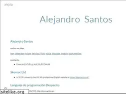 Sites similar to alejolp.com